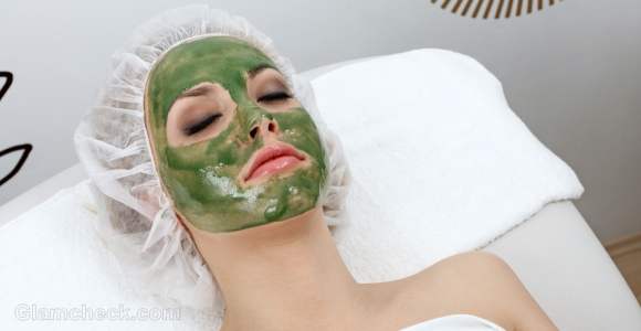 Summer skin care beauty mask