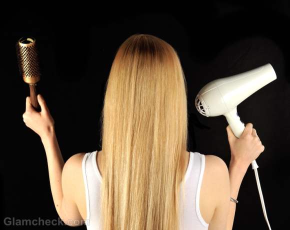 how to blow dry hair