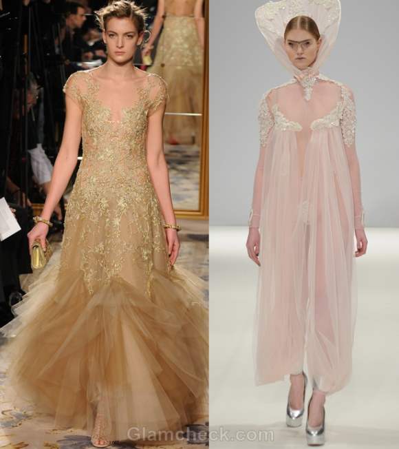 Color trends fall-winter 2012 nude color trend Pam Hogg