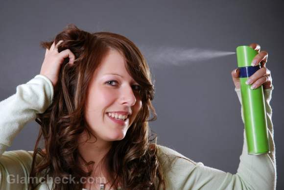 How to use hair spray tips precautions