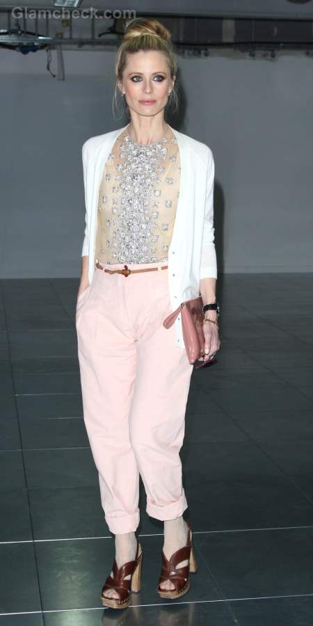 Laura Bailey  Fall-Winter 2012 London Fashion Week