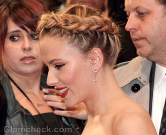 Milkmaid Braid Scarlett Johansson