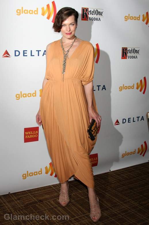 Milla Jovovich GLAAD Media Awards