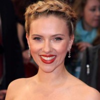 Scarlett Johansson Milkmaid Braid