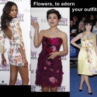 Style inspiration flowers to adorn your outfits