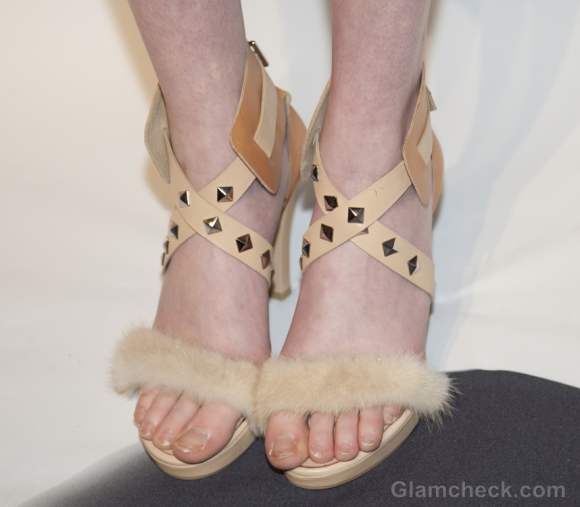 Style pick of the day-fur detailed footwear-sandals