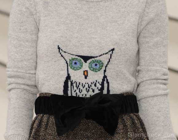 burberry owl sweater