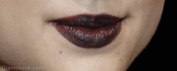 Beauty how to-vampy dark lips fall-winter 2012