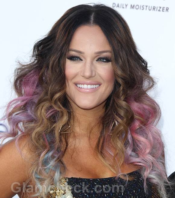 Celebrity curly hairstyles-Lacey Schwimmer-2012 billboard awards