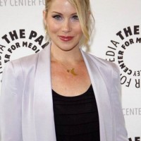 Christina Applegate Stylish in Black Pants
