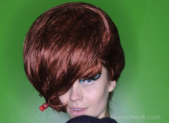 Geoffrey mac fall-winter 2012 beehive hairstyle