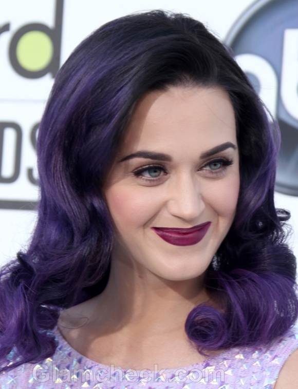 celebrity hair color-katy perry 2012 billboard awards