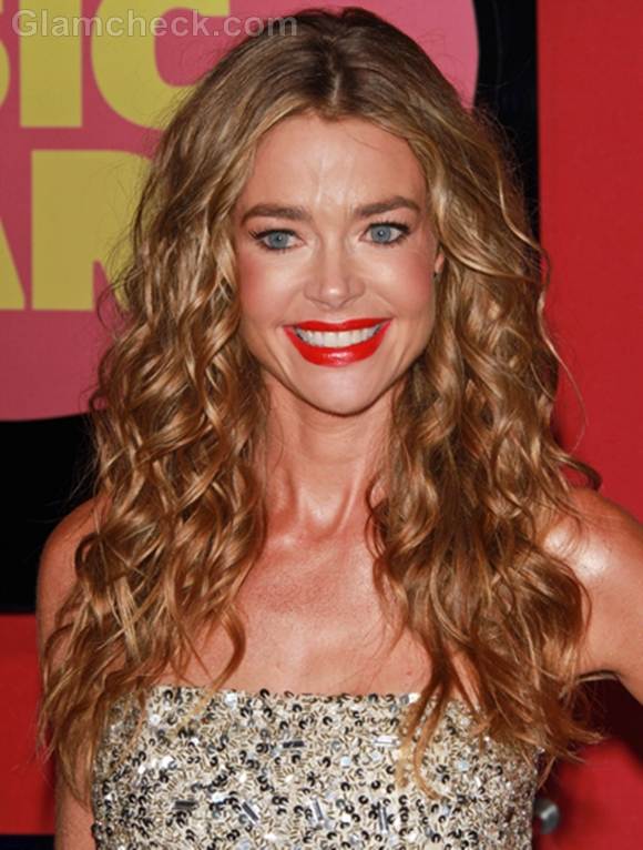 Denise richards curly hair