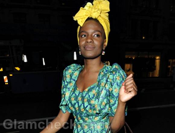 Shingai shoniwa canary yellow turban