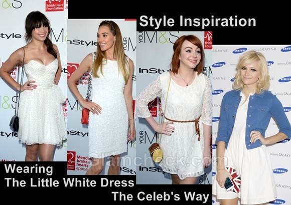 Style Inspiration wearing the little white dress the celeb way