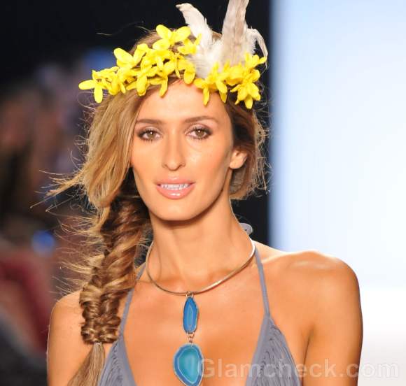 beach hairstyles hair accessories spring summer 2012