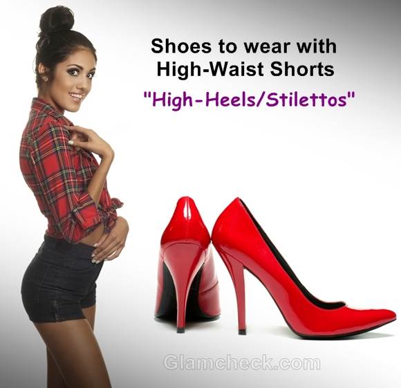 shoes to wear with shorts high heels