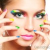 DIY rainbow nail art-2