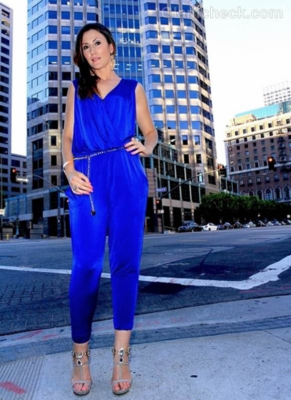 Electric Blue Jumpsuit Leni Rico