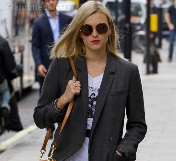 Fearne Cotton grunge look on streets