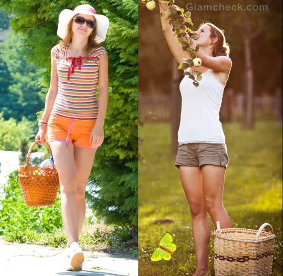 How to dress for picnic-shorts