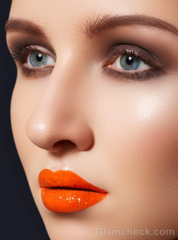 How to get tangerine lips glossy