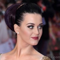 Katy Perry hairstyle makeup part of me UK premiere