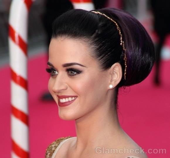 Katy Perry makeup hairstyle part of me UK premiere