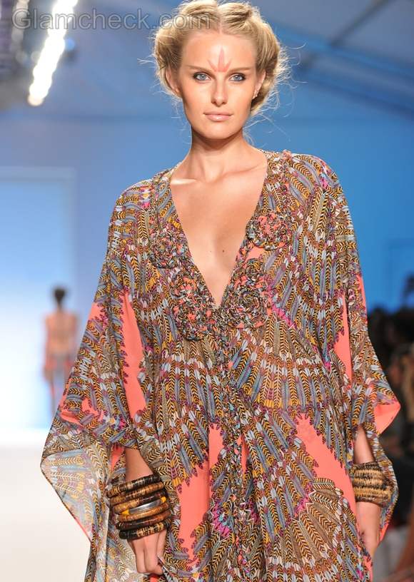 Style pick Kaleidoscopic printed resort wear kaftan by Mara Hoffman