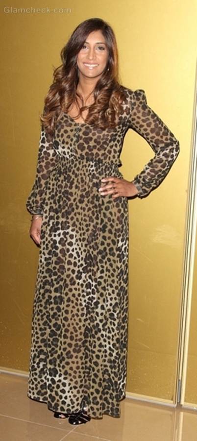 animal print dress Tina Daheley