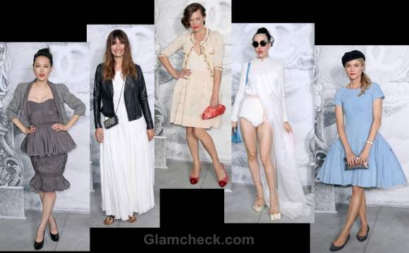 celebs chanel haute couture fall-winter-2012