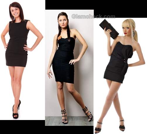 how to look beautiful in little black dress