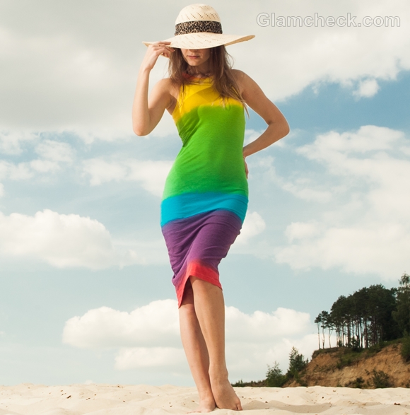 t-shirt dress for beach party