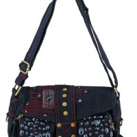 Denim handbags-cross-body bag