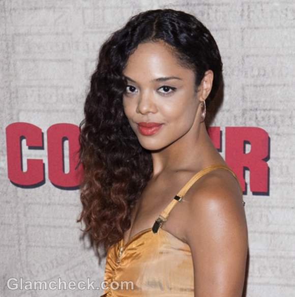 Tessa Thompson curly hair