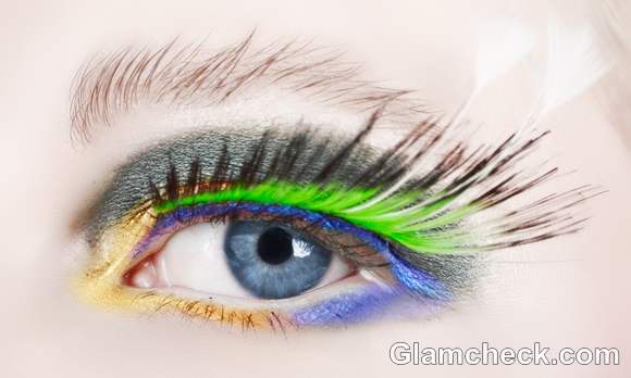 Beauty how to neon eye shadow