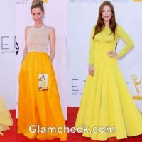 Celebs in Yellow at 64th Annual Emmys