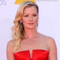Gretchen Mol Side Swept Curls hairstyle