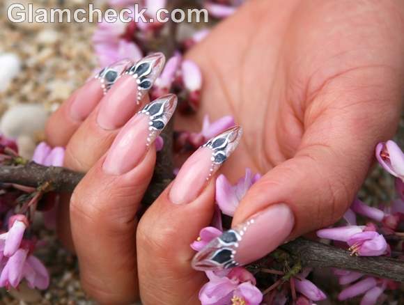 Pink nail art-6