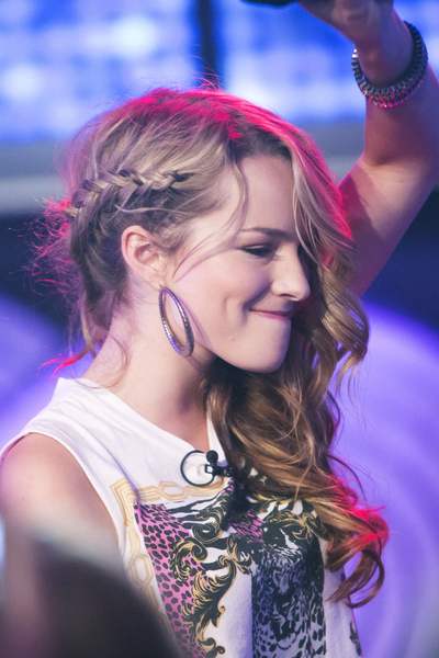 milkmaid braid Bridgit Mendler