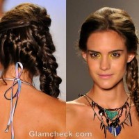 multiple intricate side braids hairstyle how to