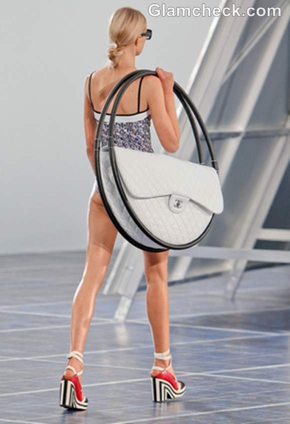 Chanel S-S 2013 hoop bags Paris Fashion Week