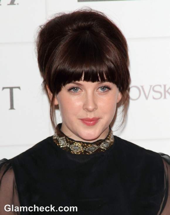 Alexandra Roach Voluminous Hair at Moet Film Awards 2012