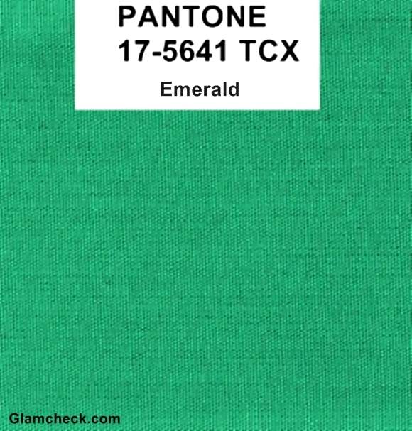 Emerald is Pantone Color of the Year 2013