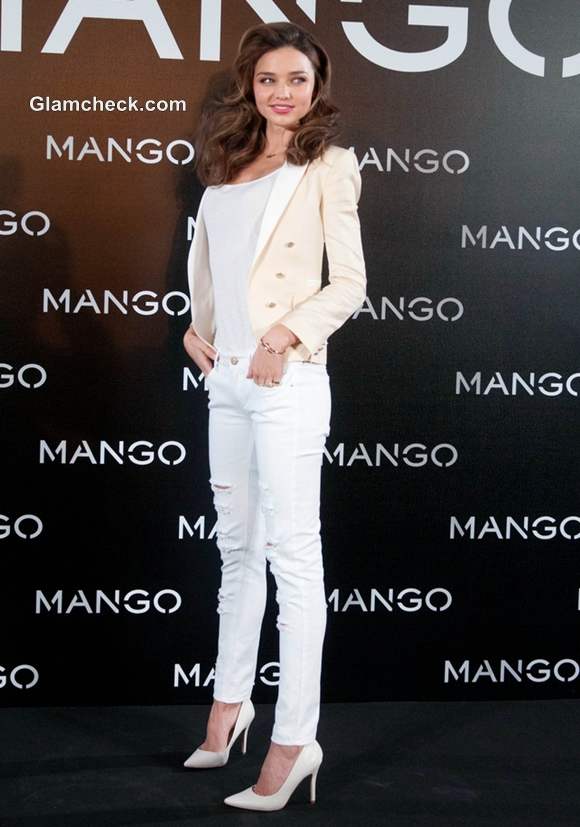 Miranda Kerr mango Debut Photocall