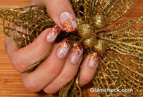 christmas nail art