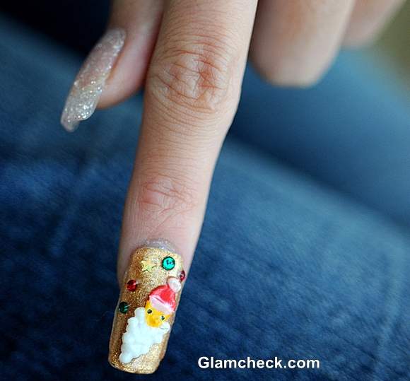 christmas nail art