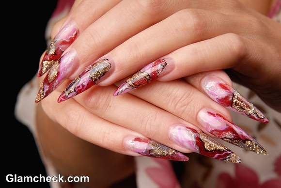 christmas nail art