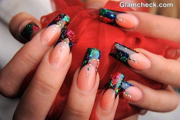 christmas nail art