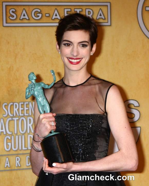 Anne Hathaway 2013 SAG Awards